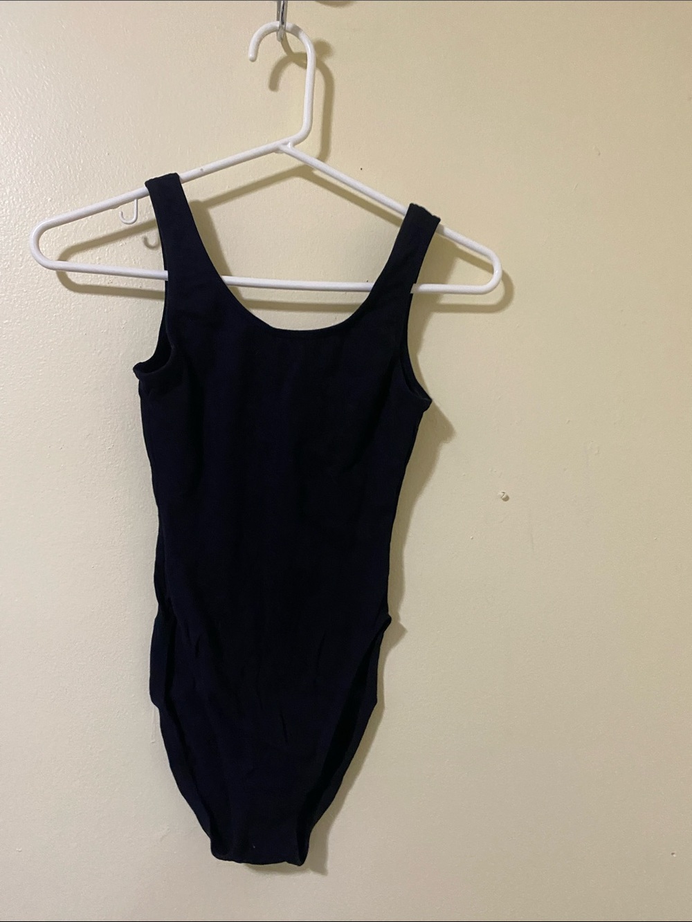 Capezio Black Girls Scoop Neck Dance Leotard
